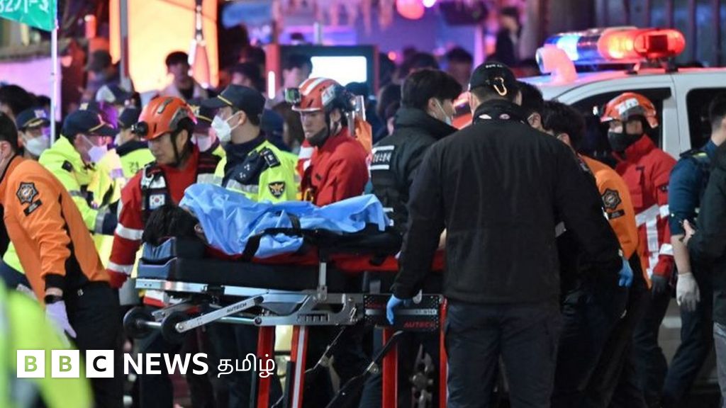 தென் கொரிய ஹாலோவீன் திருவிழா கூட்ட நெரிசல்: டஜன் கணக்கானோருக்கு கார்டியாக் அரஸ்ட்