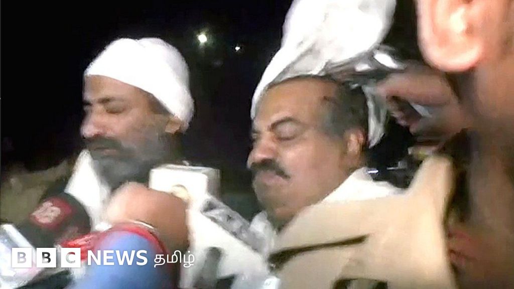 உ.பி.யில் போலீஸ் கண்ணெதிரே முன்னாள் எம்.பி. சுட்டுக்கொலை