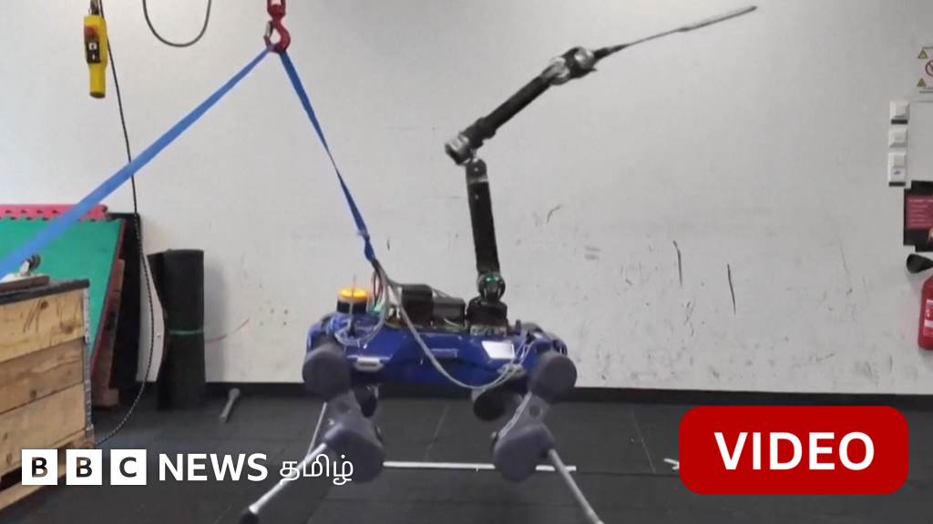 மனிதர்களுக்கு போட்டியாக பேட்மிண்டன் விளையாடும் செயற்கை நுண்ணறிவு ரோபோ 