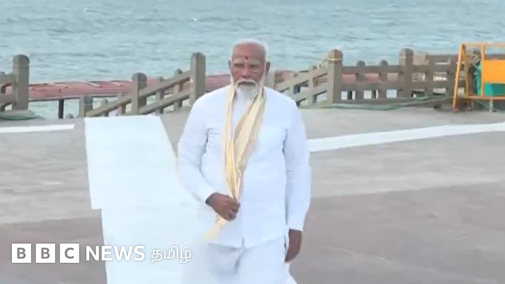 சர்ச்சைக்கு நடுவில் பிரதமர் மோதியின் கன்னியாகுமரி வருகை - தேர்தல் விதிமீறலா, இல்லையா?