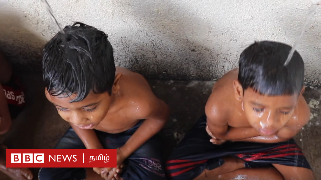 குழந்தைகளை குளிக்க வைத்து பாடம் சொல்லித் தரும் சிக்னல் பள்ளி