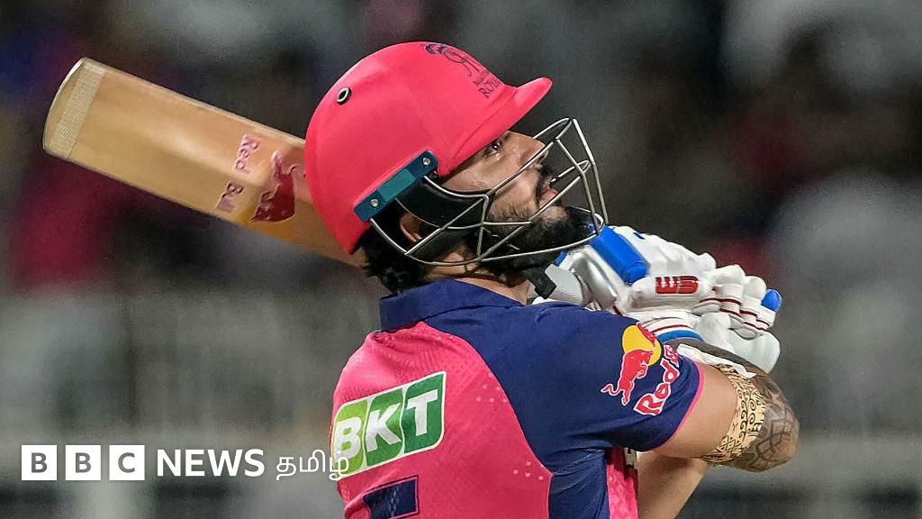 6 தொடர் சிக்சர்களை பறக்கவிட்டு அச்சுறுத்திய ரியான் பராக் - ஒரு ரன் வித்தியாசத்தில் தப்பிப் பிழைத்த கே.கே.ஆர்