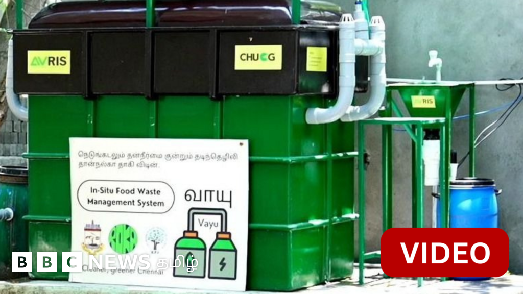 சென்னையில் வீணாகும் உணவுக் கழிவுகளை உயிரி எரிவாயுவாக மாற்றும் அரசுப் பள்ளி