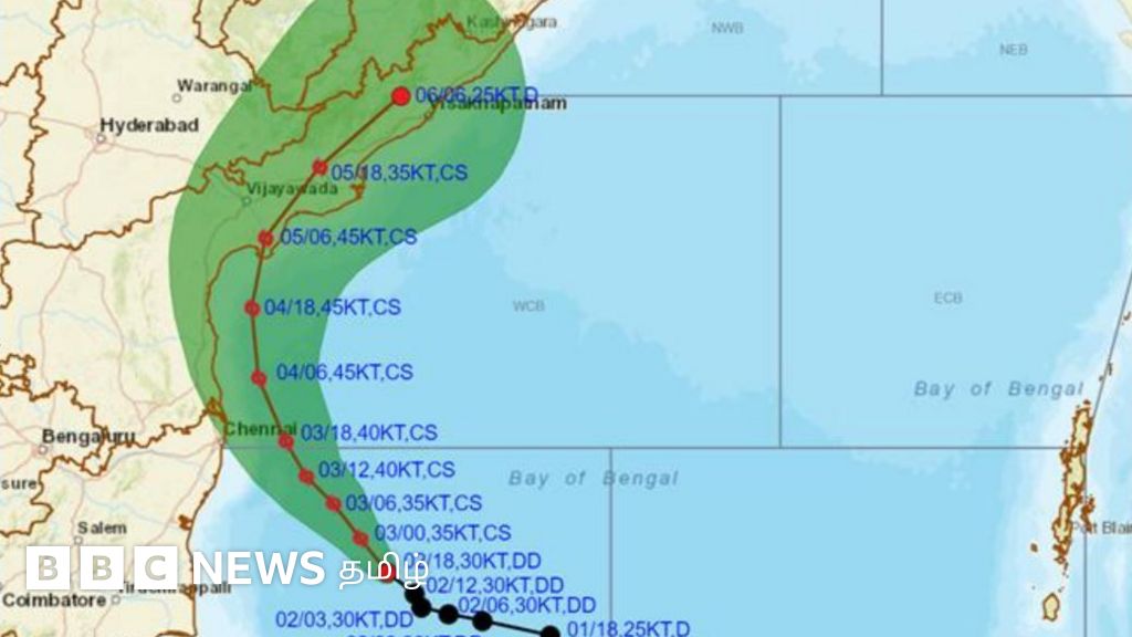 மிக்ஜம் புயல்: தற்போதைய நிலை, கரையைக் கடக்கும் நேரம் - சமீபத்திய தகவல்கள்