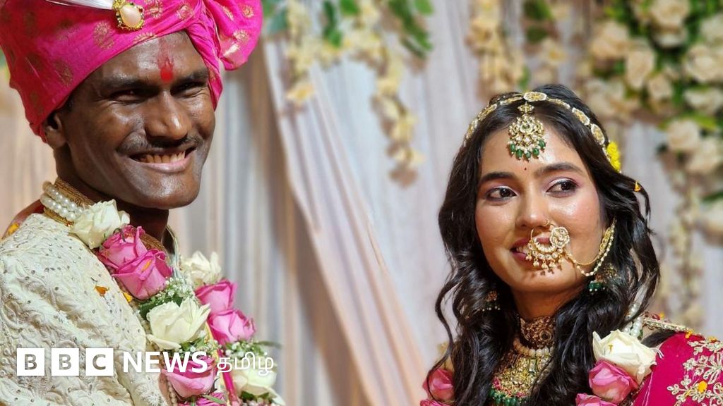 தோல் நிறத்தால் இணையத்தில் ட்ரோல் செய்யப்பட்டது பற்றி இந்த திருமண ஜோடி என்ன சொல்கிறது?