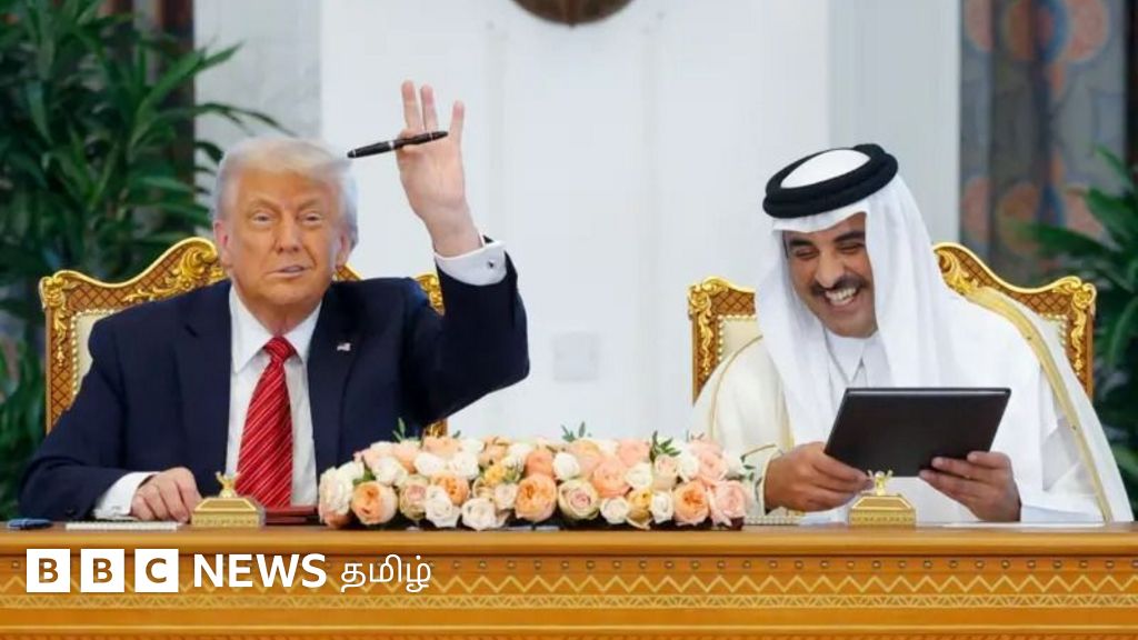 கத்தார் மீது ஆக்ரோஷமாக இருந்த டிரம்ப் பின்னர் நட்புடன் நெருங்கியது எப்படி?