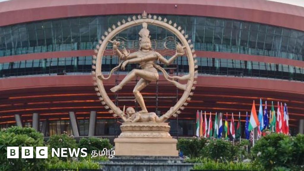 ஜி20 மாநாடு: டெல்லியில் உலக தலைவர்களை வரவேற்கும் தமிழ்நாட்டு நடராஜர் சிலை