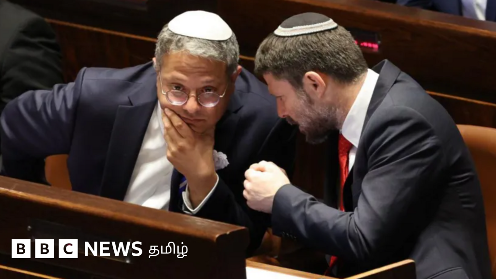 காஸா போர் நிறுத்தத்திற்கு எதிர்ப்பு - இஸ்ரேல் பிரதமர் நெதன்யாகுவுக்கு 2 அமைச்சர்கள் மிரட்டல்