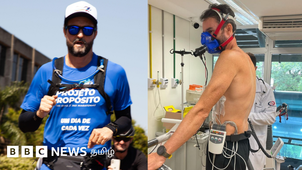 ஆண்டு முழுக்க ஒரு நாள் விடாமல் 366 மாரத்தான்கள் ஓடிய மனிதர் - இதயத்தில் ஏற்பட்ட மாற்றம்