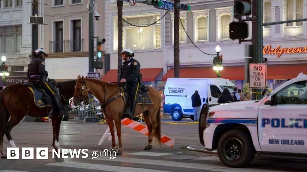 அமெரிக்கா: புத்தாண்டு தின கொடூரம்; டிரக்கை விட்டு ஏற்றியதில் 15 பேர் பலி - தீவிரவாத தாக்குதலா என விசாரணை