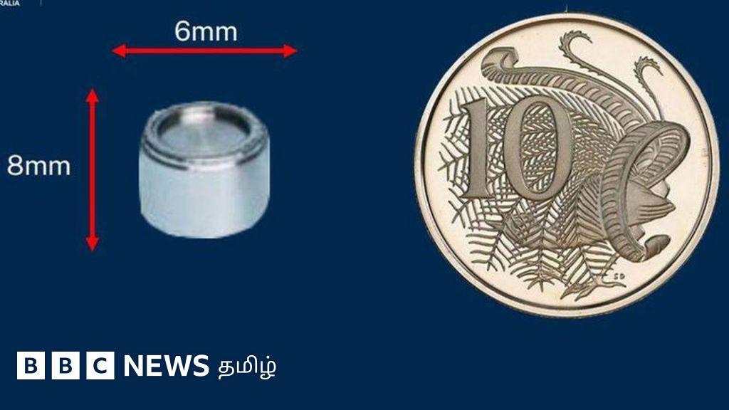 மாத்திரை அளவிலான கதிர்வீச்சு குடுவை மாயம் - கண்டுபிடிக்க முடியாமல் திணறல்