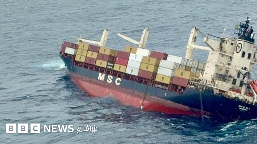 கேரளாவில் ரசாயனங்களுடன் கவிழ்ந்த கப்பல் -  அரபிக்கடல் ஆபத்து தமிழ்நாட்டை நெருங்குமா?