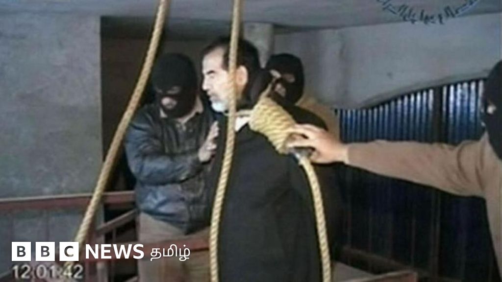 சதாம் உசேன்: தூக்கு மேடையில் என்ன பேசினார்? கடைசி நிமிடங்களில் நடந்தது என்ன? 