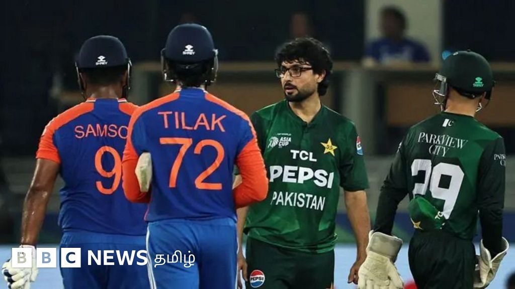 IND Vs PAK: திலக் வர்மா அரைச் சதம், சிவம் துபே அதிரடி சிக்ஸர்கள்