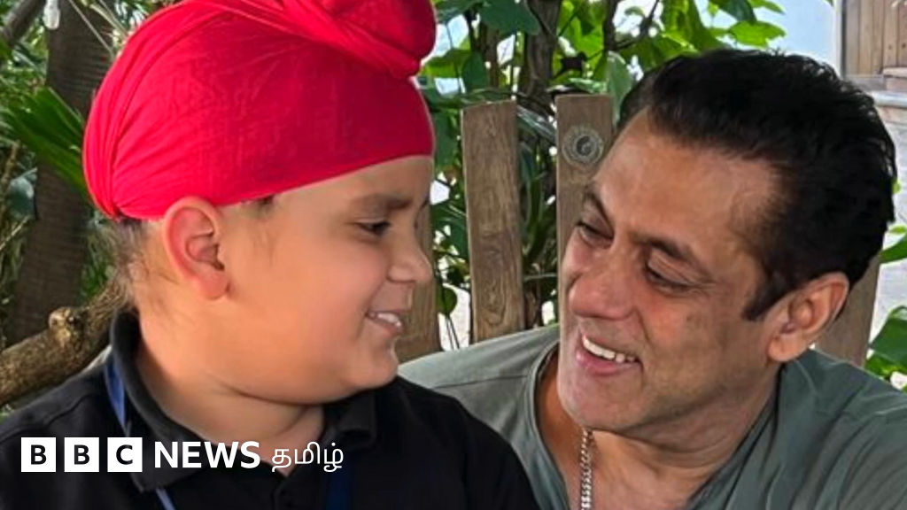 பஞ்சாப்: புற்றுநோயால் பாதிக்கப்பட்ட சிறுவனை சந்தித்து அன்பு காட்டிய சல்மான் கான்