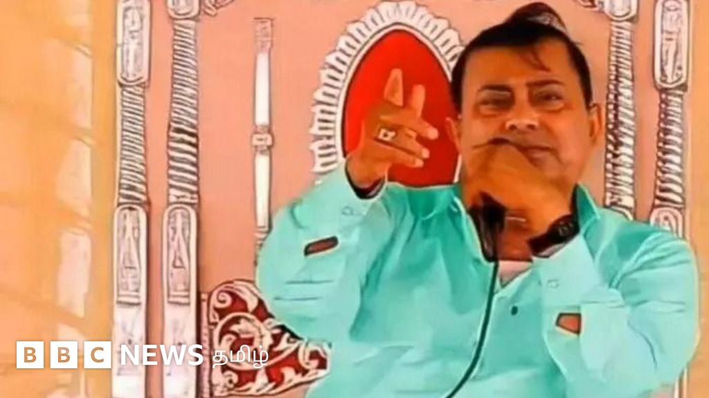 ஹாத்ரஸ் சாமியார்: பாலியல் புகாருக்கு உள்ளான போலீஸ் காவலர், 'போலே பாபா'வாக உருவானது எப்படி?