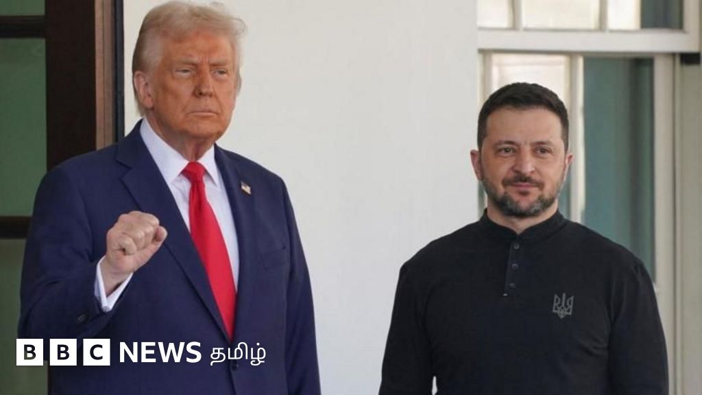 டிரம்ப் - ஸெலன்ஸ்கி சந்திப்பு:  யுக்ரேன் அதிபர் மீதான விமர்சனத்தை பின்வாங்கிய டிரம்ப்