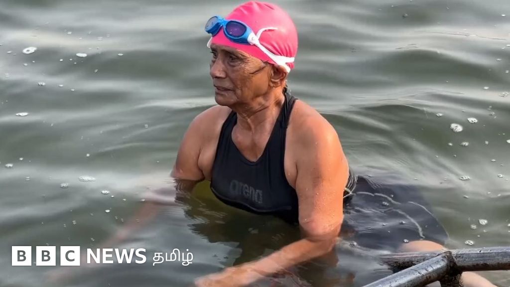 80 வயதில் நீச்சல் கலையில் பதக்கங்களை குவிக்கும் பாட்டி