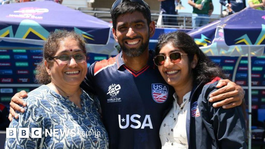 நேத்ரவால்கர்: சூப்பர் ஓவரில் பாகிஸ்தானை சுருட்டிய மும்பை வீரர் - இந்தியாவுக்குப் பதிலாக அமெரிக்க அணியில் ஆடுவது ஏன்?