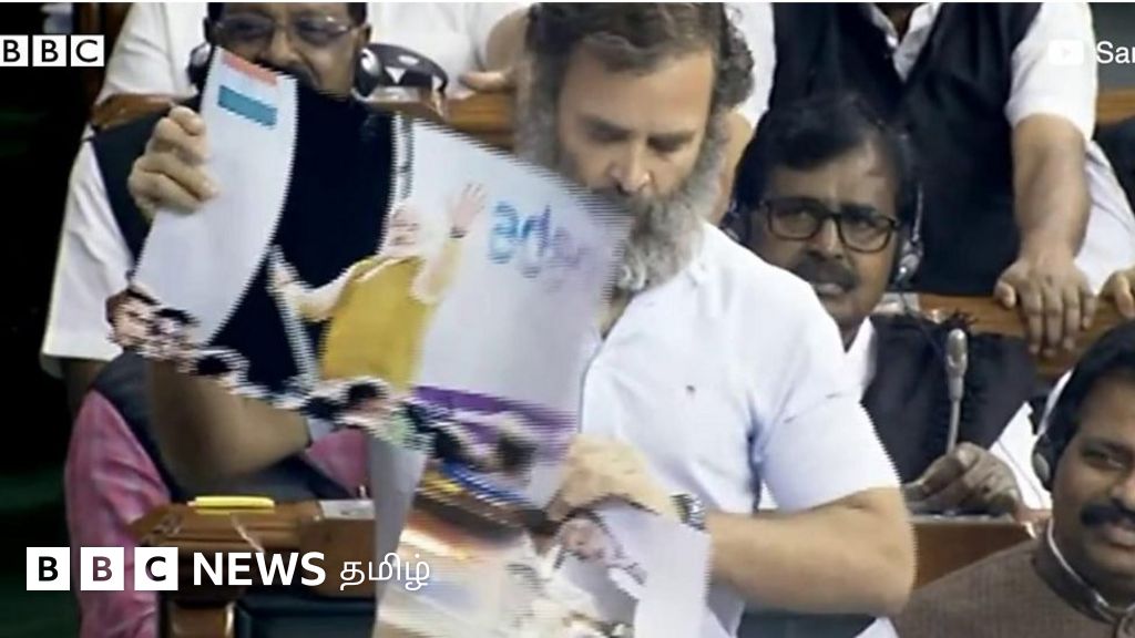 அதானி சொத்து 8 பில்லியன் டாலரில் இருந்து 140 பில்லியன் டாலரானது எப்படி? ராகுல் கேள்வி