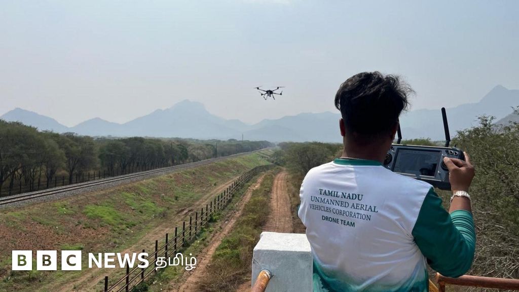 ரயிலில் யானைகள் அடிபடாமல் டிரோன், ஏஐ தொழில்நுட்பம் மூலம் எவ்வாறு தடுக்கிறார்கள்? பிபிசி கள ஆய்வு