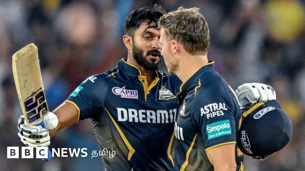 ஹைதராபாத் - குஜராத் ஆட்டத்தில் திருப்புமுனையாக அமைந்த 2 ஓவர்கள் - சாய் சுதர்சன், விஜய் சங்கர் அசத்தல்