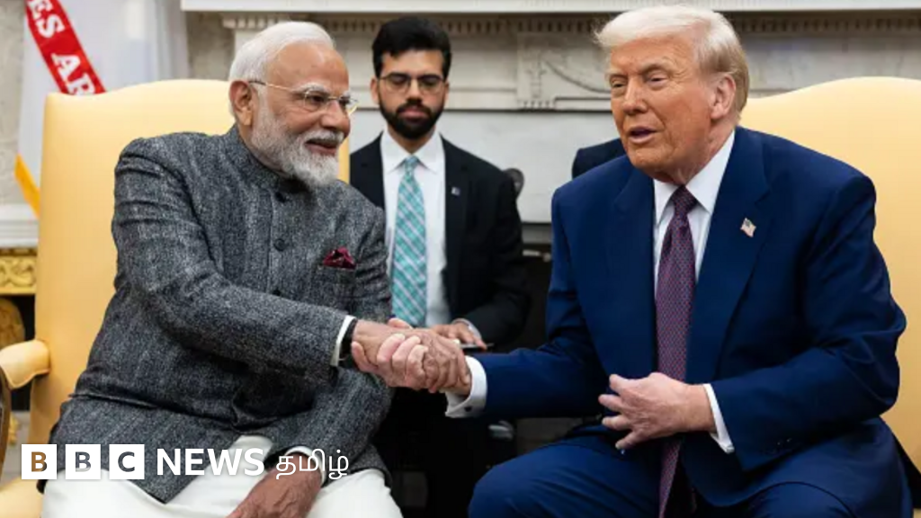 மோதி - டிரம்ப் சந்திப்பு: வரி விதிப்பு தொடர்பாக பேசியது என்ன? 