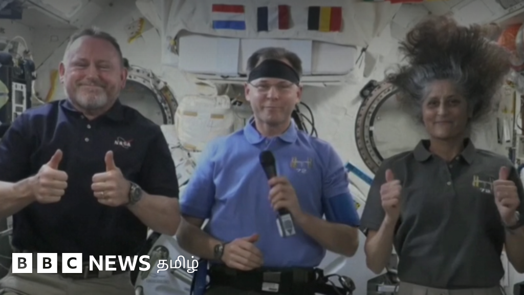 விண்வெளியிலிருந்து செய்தியாளர்கள் சந்திப்பை நடத்திய சுனிதா வில்லியம்ஸ் - பூமி திரும்புவது எப்போது?