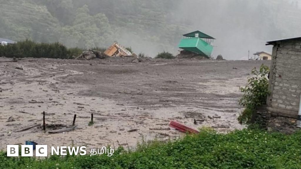 உத்தராகண்ட் மேக வெடிப்பு: பேரழிவை கண் முன்னே காட்டும் படங்கள்