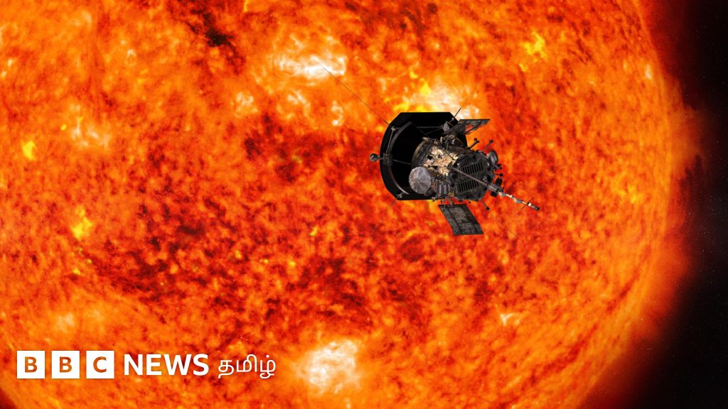சுட்டெரிக்கும் சூரியனின் வளிமண்டலத்திற்குள் நுழைந்த நாசா விண்கலம் - அதீத வெப்பத்தை தாங்குவது எப்படி?