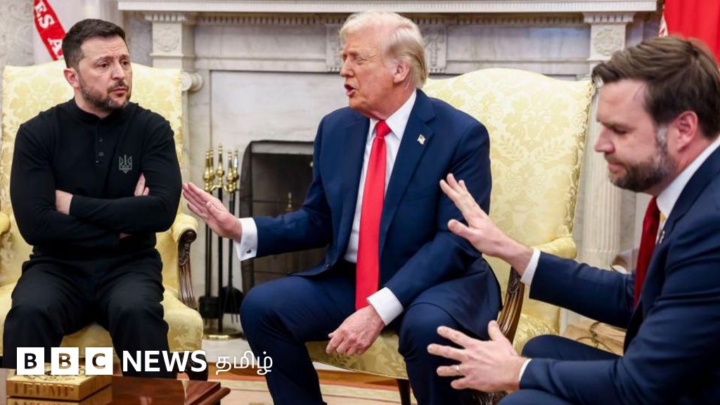 'மூன்றாம் உலகப்போர்' : யுக்ரேன் அதிபர் ஜெலன்ஸ்கியை எச்சரித்த டிரம்ப் - வெள்ளை மாளிகையில் என்ன நடந்தது?