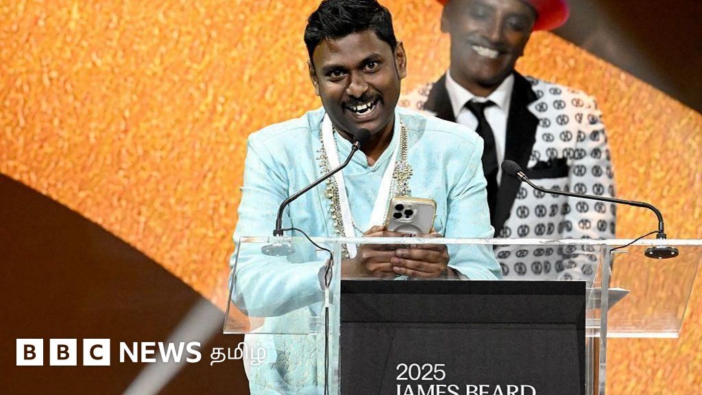 'வறுமையில் பிறந்த உணவு': அமெரிக்காவில் 'உணவுக்கான ஆஸ்கர்' வென்ற மதுரை தமிழர்