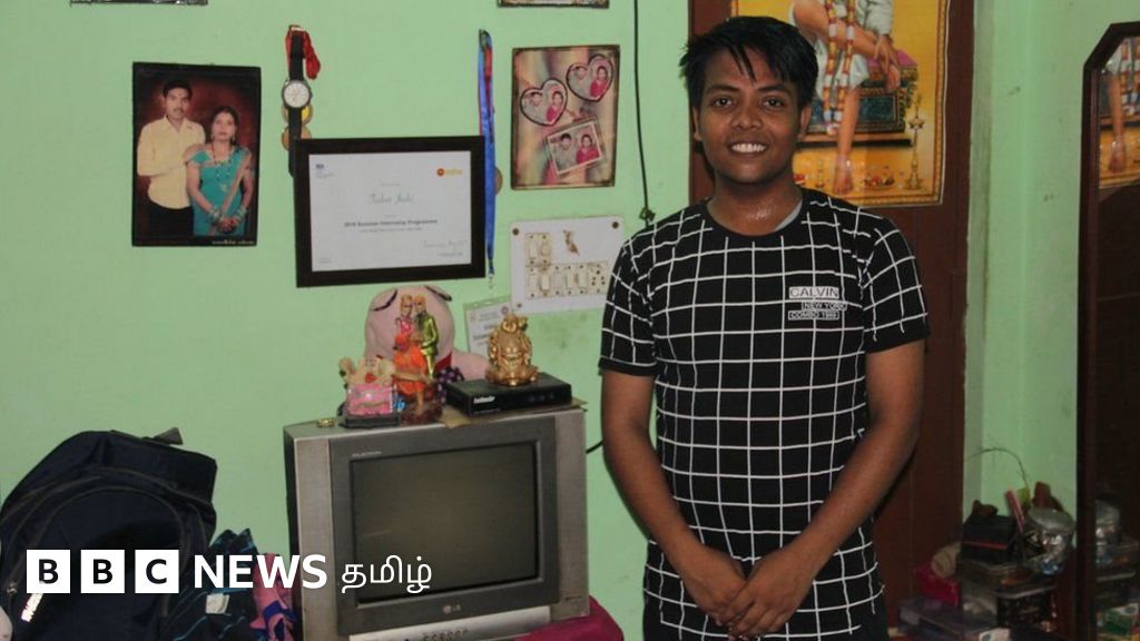 இரைச்சல், சாக்கடைகள், குப்பை கிடங்குகளுக்கிடையில் குடிசையில் வாழும் இளைஞர் - படிப்பதோ ஆஸ்திரேலிய பல்கலைக்கழகத்தில்