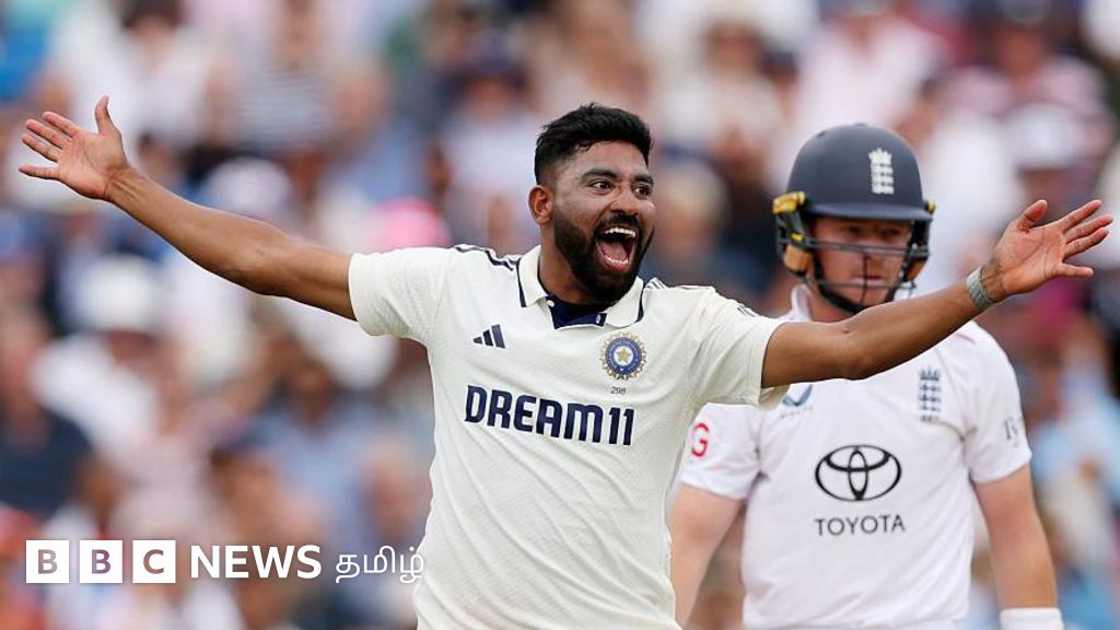 முகமது சிராஜ் தனது தவறையே மறுநாள் சாதிப்பதற்கான தூண்டுகோலாக மாற்றியது எப்படி?