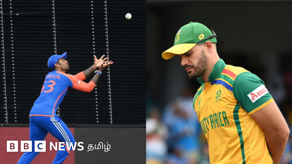 டி20 உலகக்கோப்பை: சூர்யகுமாரின் கேட்ச் பற்றி தென்னாப்பிரிக்க ஊடகங்கள் கூறுவது என்ன?