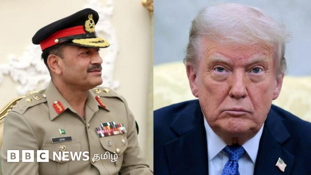 அசிம் முனிர் - டிரம்ப் சந்திப்பு: இந்தியா, பாகிஸ்தானில் என்ன பேசப்படுகிறது?