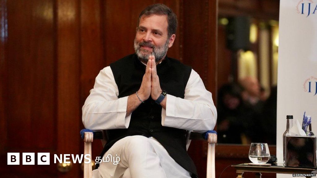 அதானி, நரேந்திர மோதியை லண்டனில் தாக்கிப் பேசிய ராகுல் காந்தி - பாஜக தலைவர்கள் பதிலடி