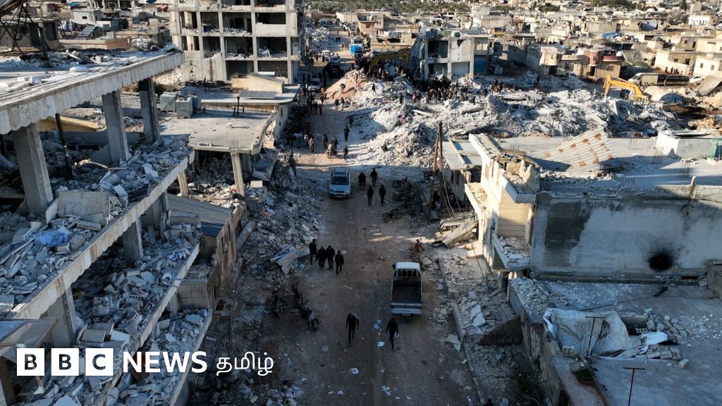 சிரியா நிலநடுக்கம்: தலை சாய்க்கவும் இடமில்லாமல் தவிக்கும் 4 ஆயிரம் குடும்பங்கள்