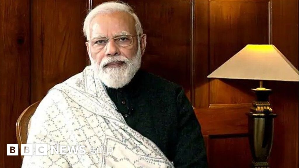 நரேந்திர மோதியின் திடீர் டிவி பேட்டி: 