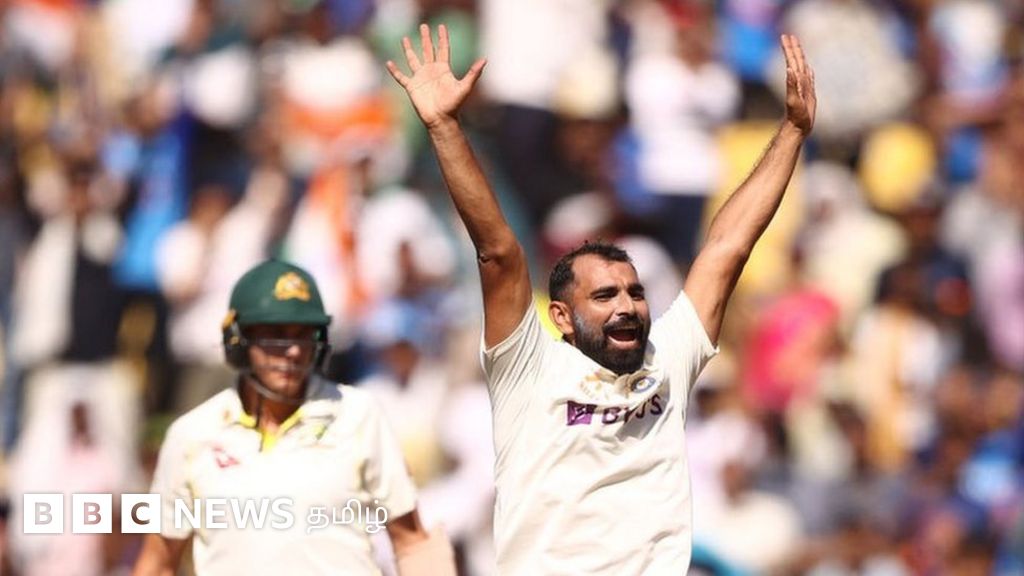 இந்தியா vs ஆஸ்திரேலியா டெஸ்ட்: ஆஸ்திரேலியாவை திணறடித்த ஷமியின் வேகம், சாதனை படைத்த அஸ்வின்