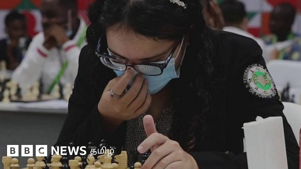 செஸ் ஒலிம்பியாடில் கலக்கும் பார்வை மாற்றுத்திறனாளி நடாஷா