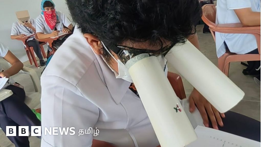 மாணவர்களை தேர்வில் மோசடி செய்யாமல் இருக்க உதவும் தொப்பிகள் – ஃபிலிப்பைன்ஸில் வைரல் காணொளி