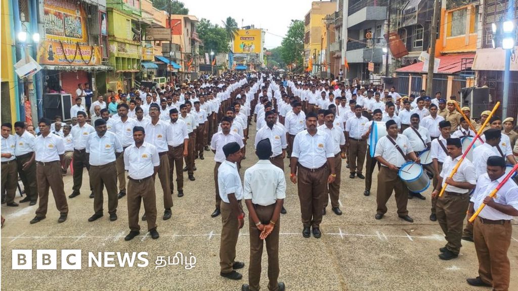 ஆர்.எஸ்.எஸ். பேரணி: லத்தி, ஆயுதம் கூடாது என்ற நிபந்தனையோடு, 3 இடங்களில் எப்படி நடந்தது?