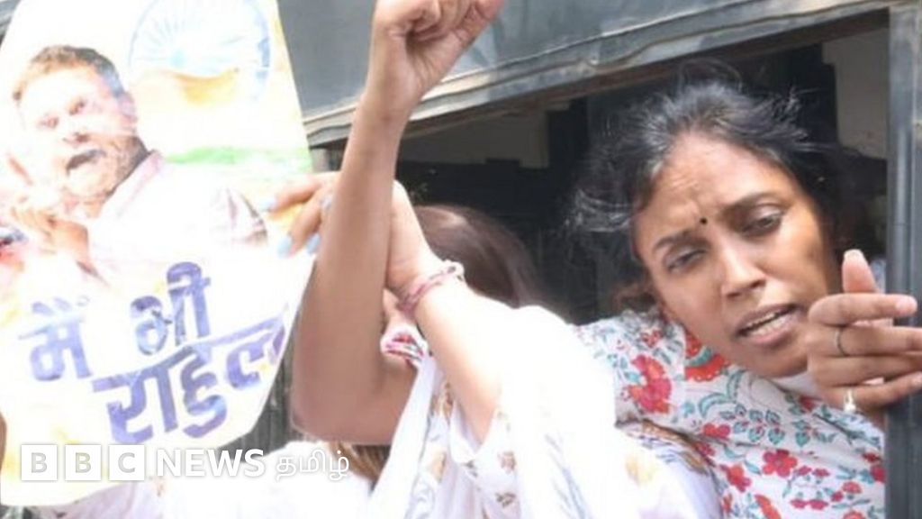 நேஷனல் ஹெரால்டு வழக்கு: ராகுலுக்கு ஆதரவான போராட்டத்தின்போது ஜோதிமணி எம்.பி மீது போலீசார் தாக்குதல் நடத்தியதாகப் புகார்