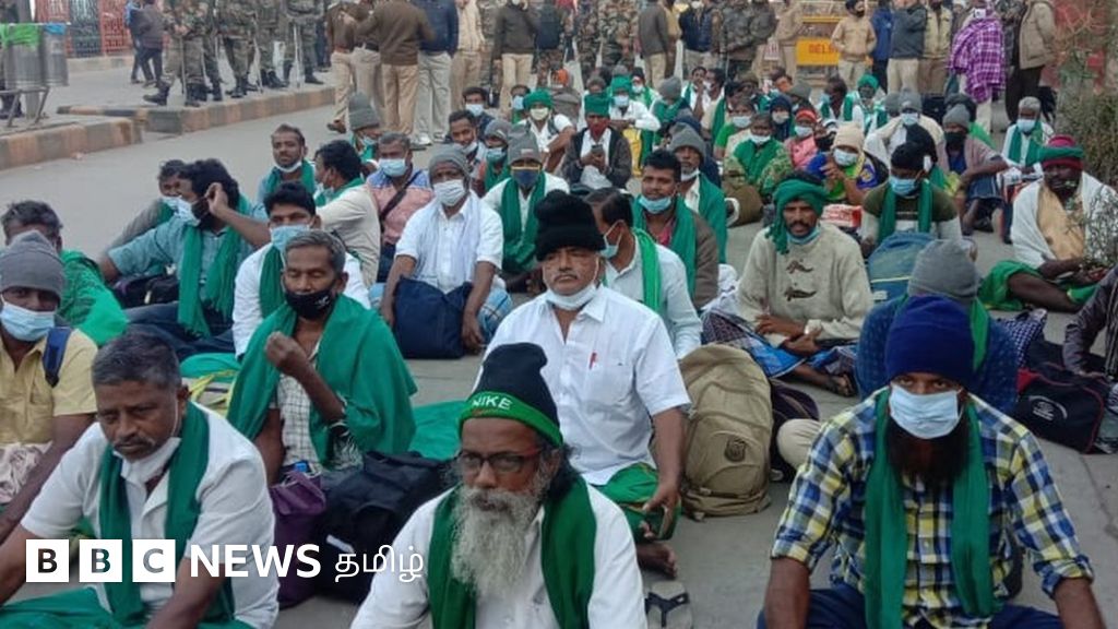 டெல்லியில் அய்யாக்கண்ணு: தடையை மீறி விவசாயிகள் போராட்டம் - மீண்டும் தமிழ்நாட்டுக்கே ரயிலில் திருப்பி அனுப்பிய காவல்துறை