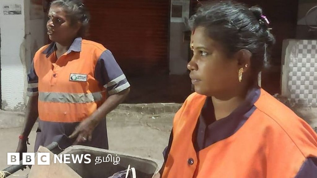 சென்னை நகரை நள்ளிரவில் சுத்தம் செய்யும் பெண்கள் வாழ்க்கை: பணி பாதுகாப்பு இல்லை, குறைந்த ஊதியம்
