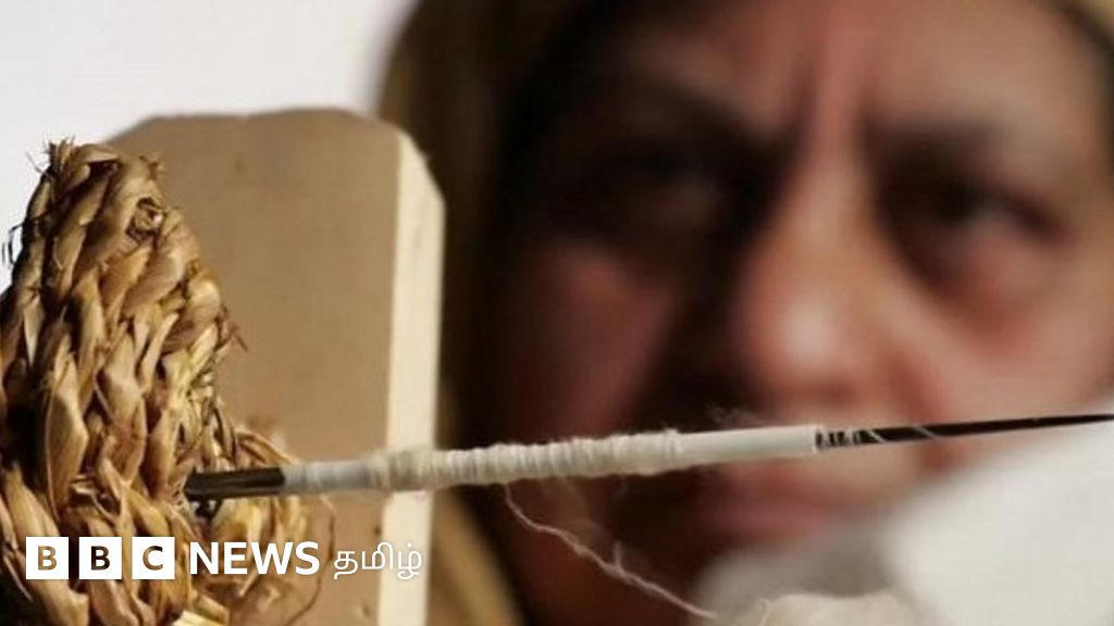 காஷ்மீர் பெண்கள் மீட்டெடுக்கும் மரபுவழி பஷ்மினா சால்வை உற்பத்தி