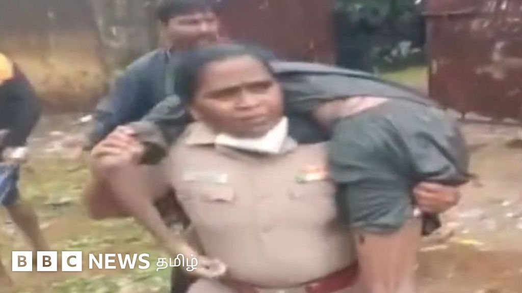 உயிருக்கு போராடிய இளைஞரை தோளில் சுமந்த இன்ஸ்பெக்டர் ராஜேஸ்வரியின் வீரத் தழும்புகள்