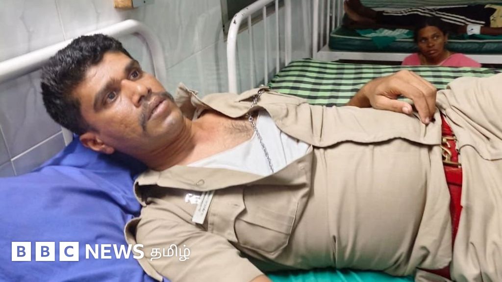 கோவில்பட்டியில் போஸ்டர் ஒட்டியதை தடுத்த காவல் துறையினரை தாக்கியதாக பாஜகவினர் கைது