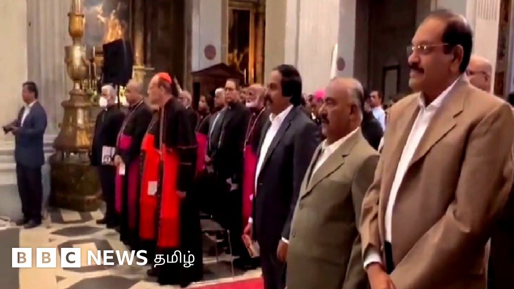 தேவசகாயம்: வத்திக்கான் தேவாலய விழாவில் ஒலித்த 'தமிழ்தாய் வாழ்த்து'